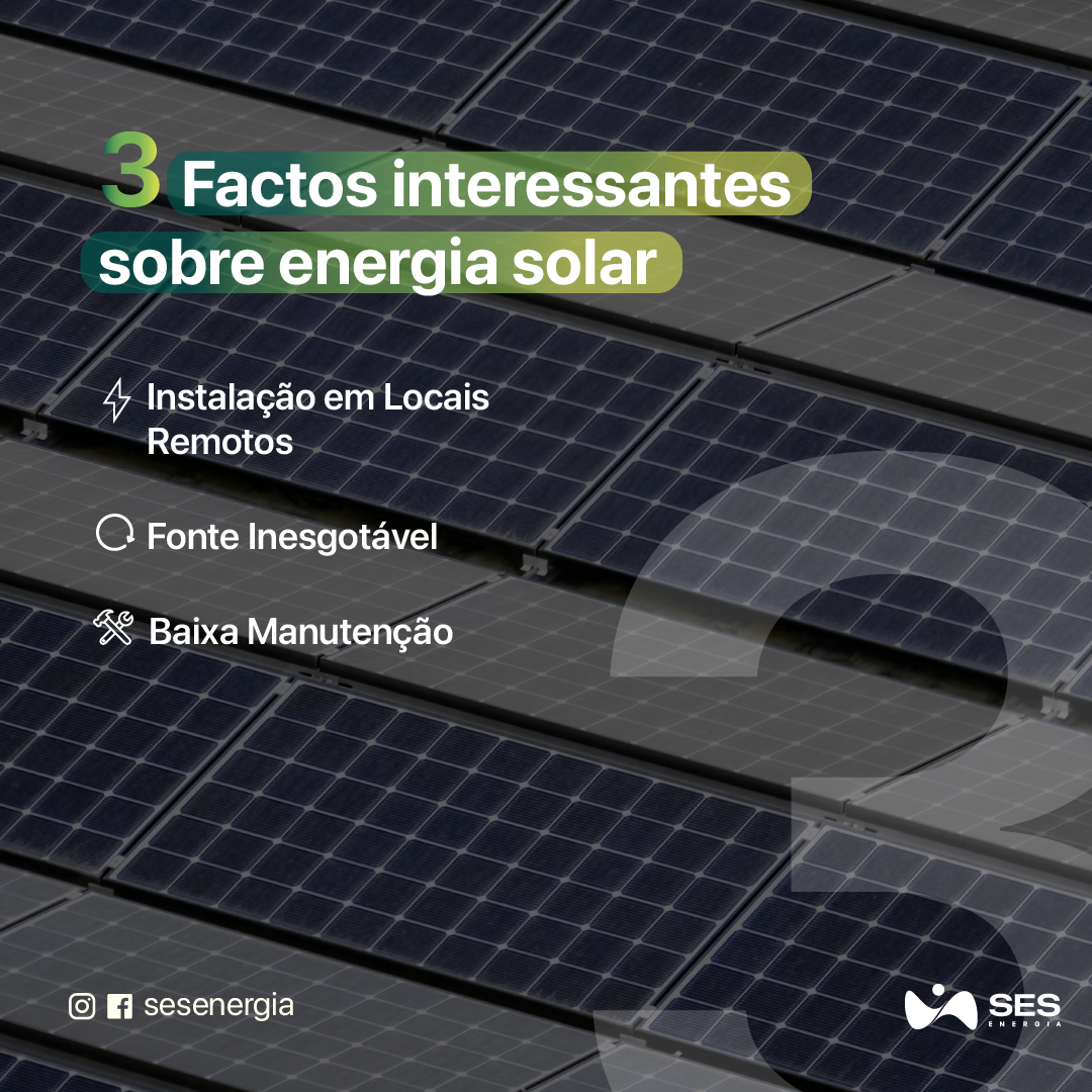 3 Factos interessantes sobre energia solar 0