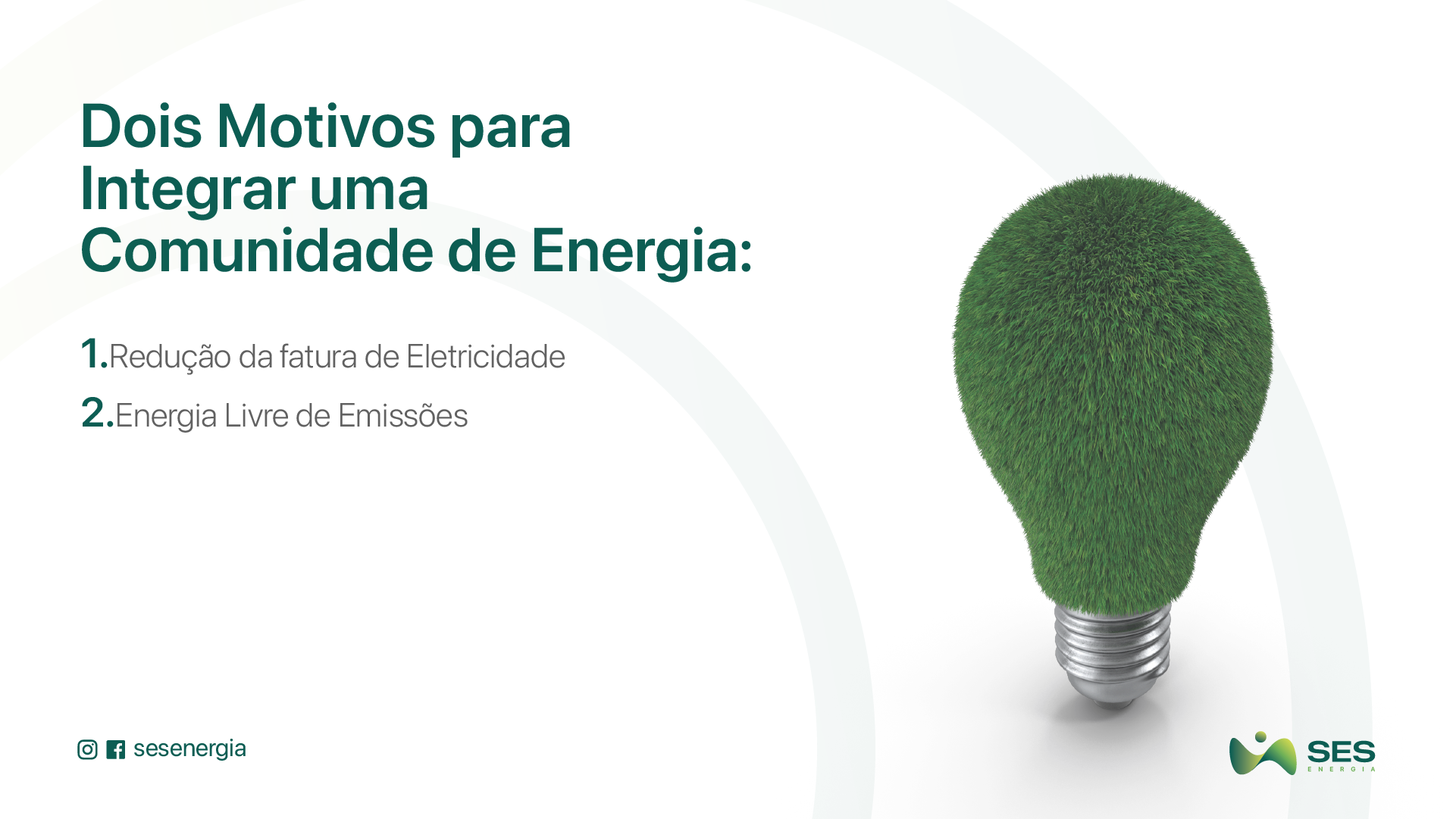 Dois motivos para integrar uma Comunidade de Energia 1