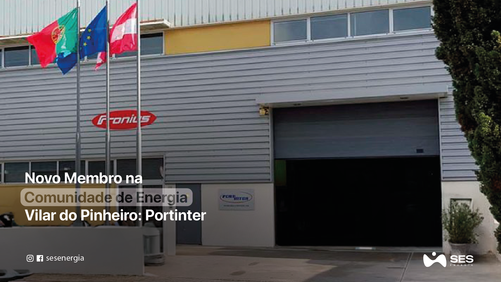 Novo Membro na Comunidade de Energia Vilar de Pinheiro 1