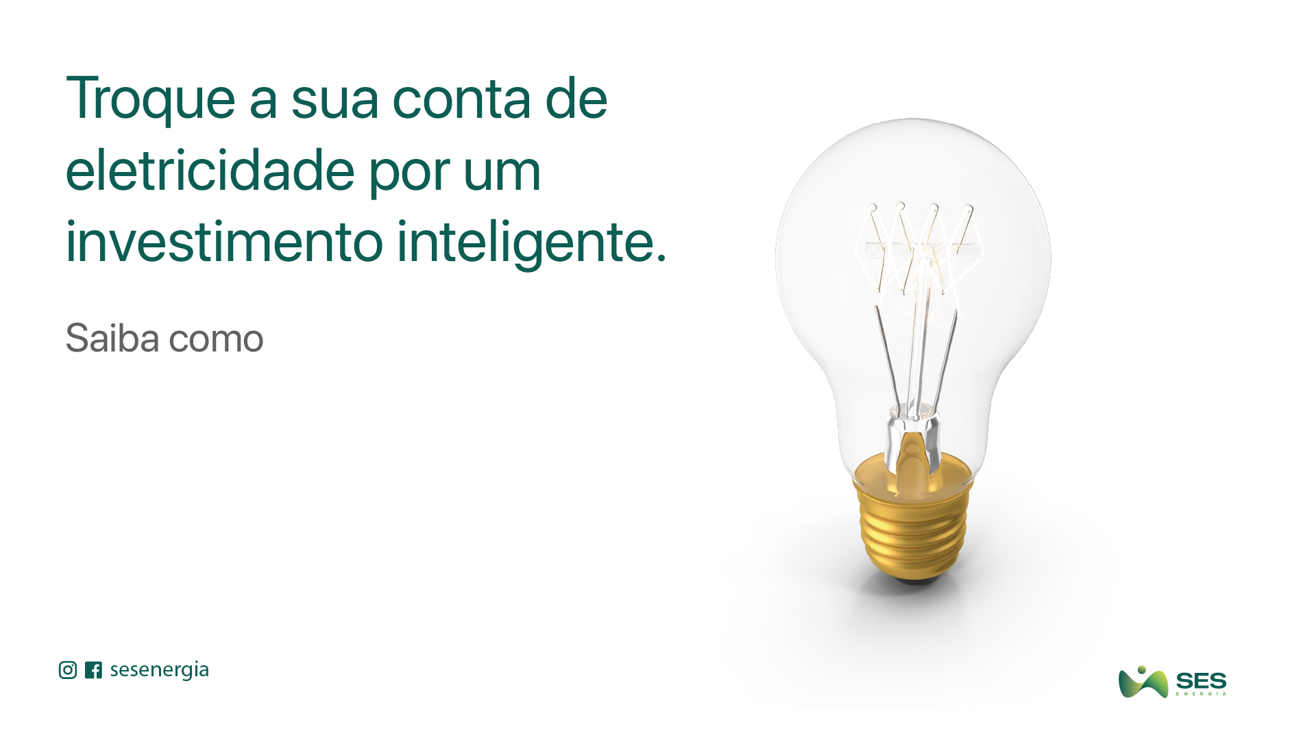 Troque a sua conta de eletricidade por um investimento inteligente 1