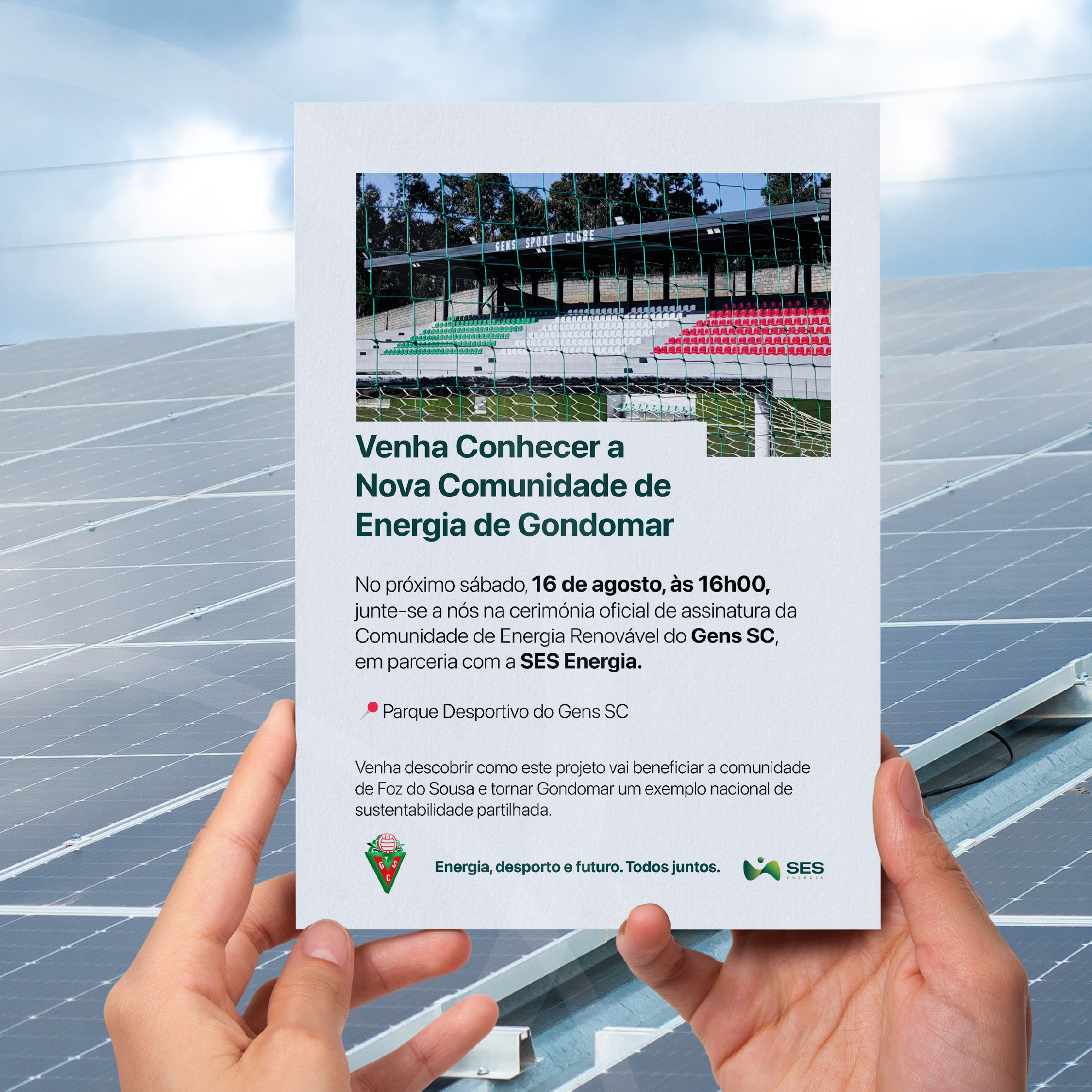 Venha Conhecer a Nova Comunidade de Energia de Gondomar 0
