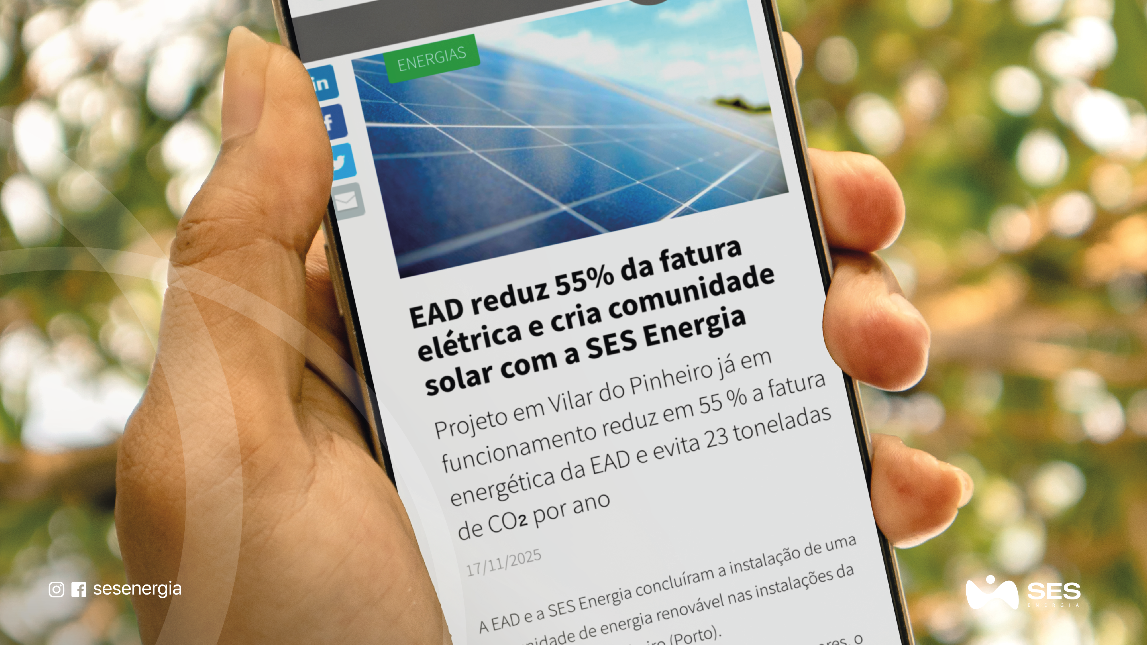 Menção no SmartPlanet: Energia limpa com impacto real! 0